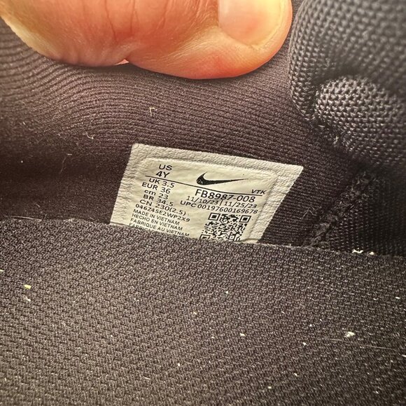 Nike Air Max DN Youth Shoes Black/Grey with Pink/Orange/Blue Accents Size 4Y - Picture 5 of 8